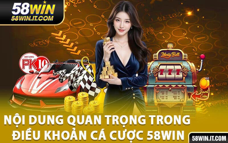 Điều khoản cá cược 58Win